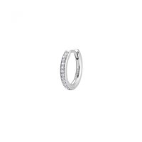Einzelner Ohrring Rosato Dame Allegra in Silber Zirconia RZAL068R - RZAL068R